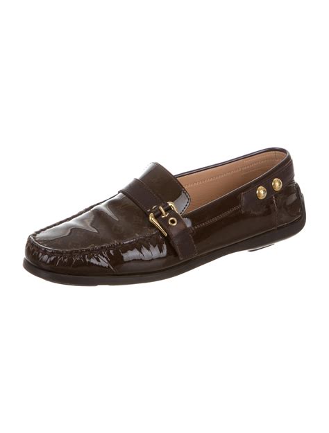 louis vuitton patent leather shoes|Louis Vuitton patent leather loafers.